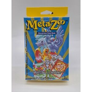 MetaZoo Cryptid Nation 2nd Edition Blister Box 3 Booster Packs 1 Holo Promo Seal